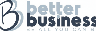Logo of 'Better Business' with a stylized letter 'B' and text 'be all you can be'.